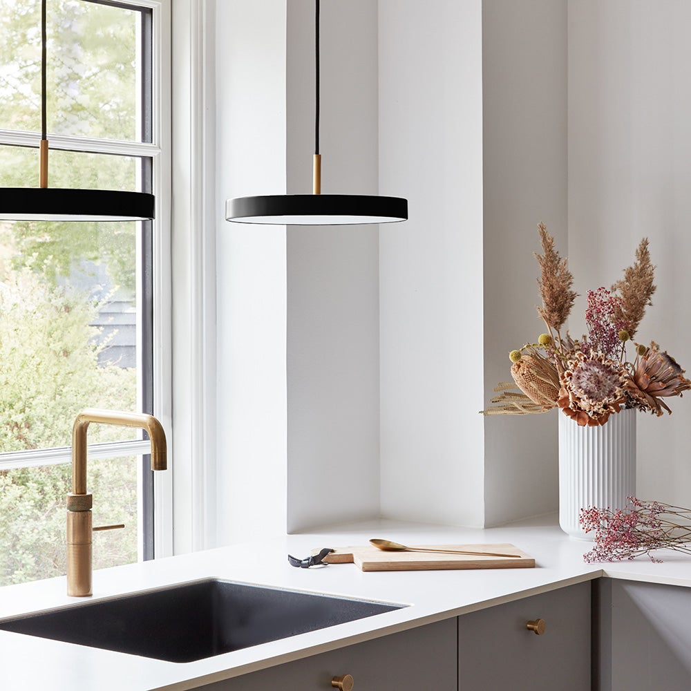 Asteria Pendellampe Mini Ø31 cm Black