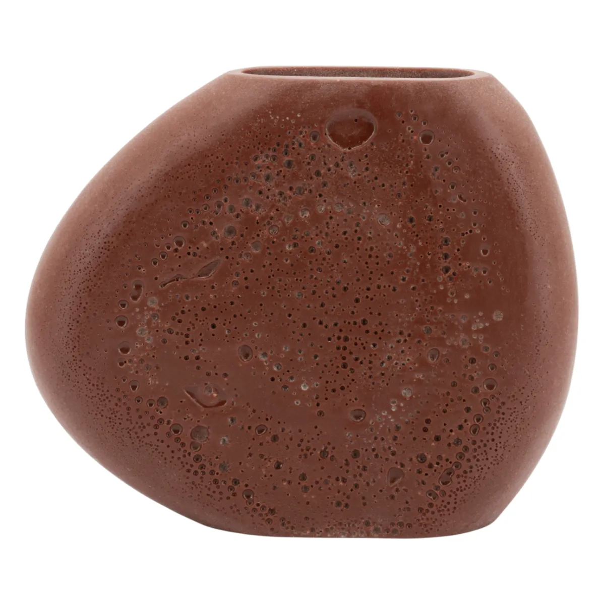 Kori 2 Vase 30x8x25 cm Harpiks Rød