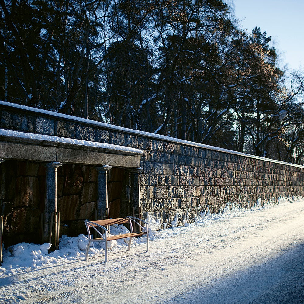 Vasa sofa svart grønn lakkert furu Byarums Bruk