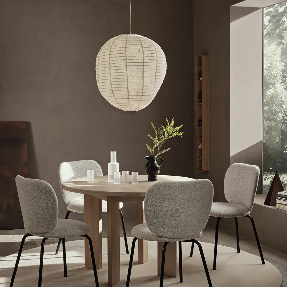 Kurbis Lampeskjerm 60 cm Natural