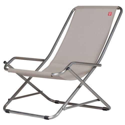 Dondolina solstol taupe textilene/aluminium