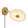 Asteria Wall Kort vegglampe Ø15 cm Pearl White