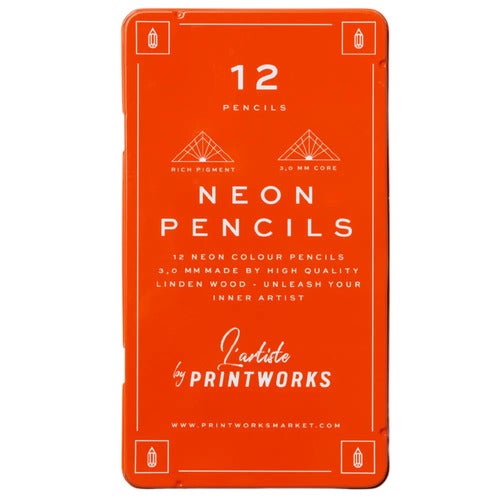  12 fargeblyanter - Neon