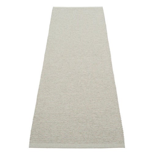 Emm teppe Sage/Linen Met. - Linen warp 70 x 240 cm