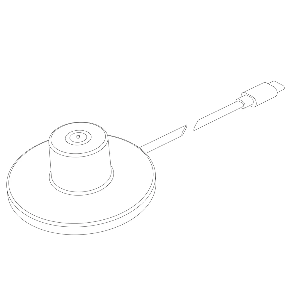 Ease bærbar lampe ladestasjon