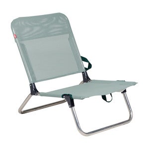 Quick solstol sage green aluminium/textilene