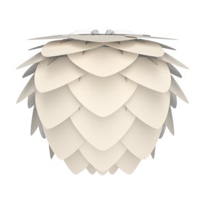 Aluvia Lampeskjerm Ø40 cm Pearl White