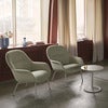 Fiber Soft Lounge Armchair Tube Base - Ecriture 240 Grey