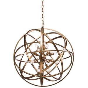 Taklampe Nest messing 80 cm Artwood