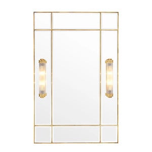 Speil Beaumont med belysning