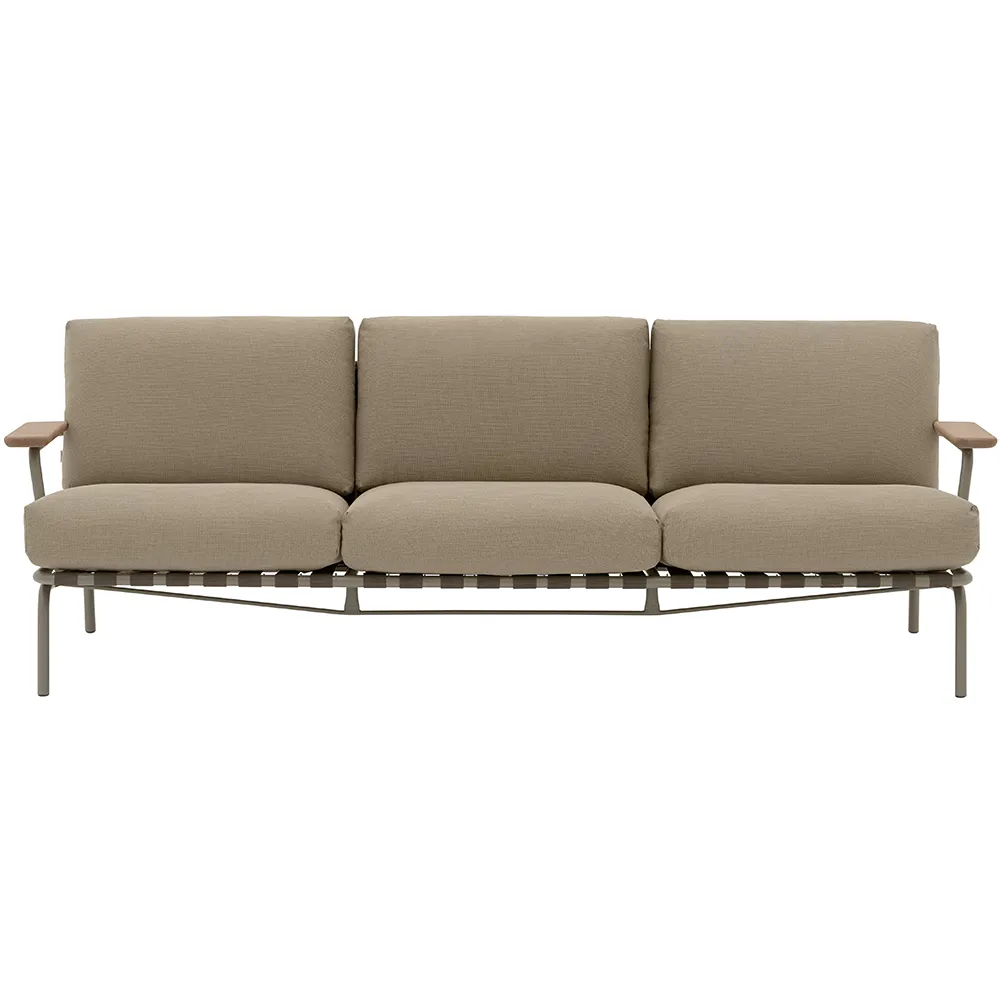 Muuto, Settle 3-seters sofa Ribbed Weave 5/Taupe Muuto, Settle 3-seters sofa Ribbed Weave 5/Taupe