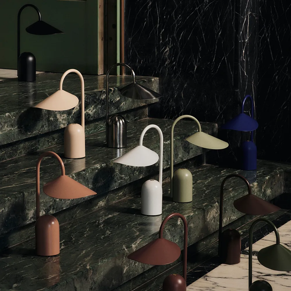 Arum Portabel Lampa Stainless Steel