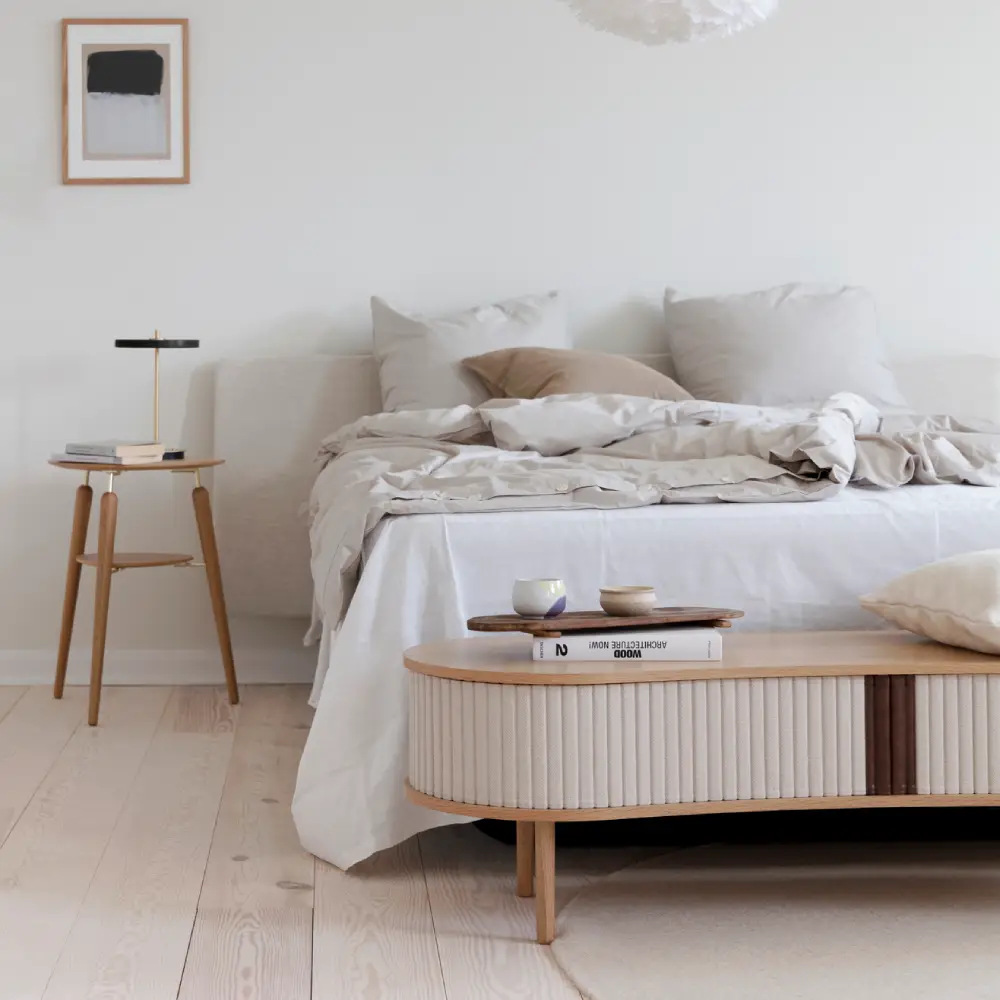 My Spot Sidebord  Oak Steel