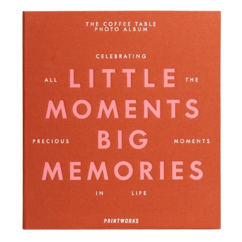 Fotoalbum - Little Moments Big Memories, Orange