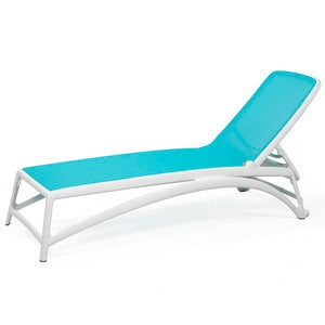 Atlantico solsäng White-Celeste