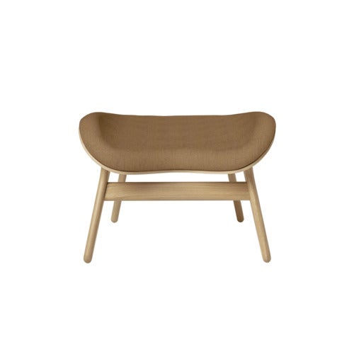 A Conversation Piece Ottoman Fotskammel Oak/Sugar Brown