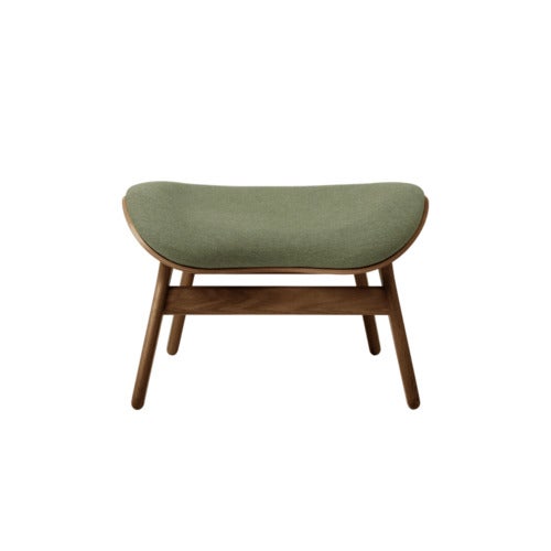 A Conversation Piece Ottoman Ottoman Solid Oak,Plywood,Polyester,MDF (