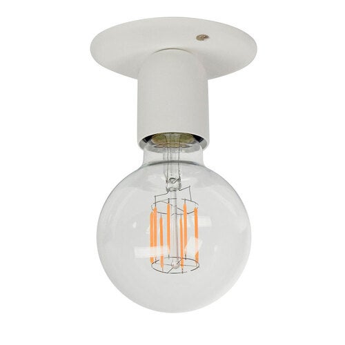 Regal innfelt tak hvit tekstur