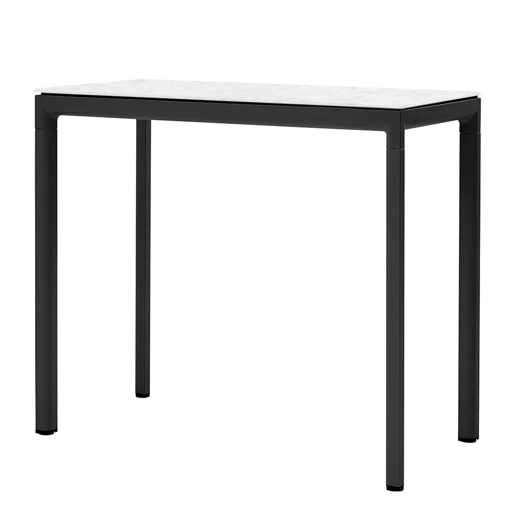 Drop bar bordunderstell 150x75 cm Lavagrå