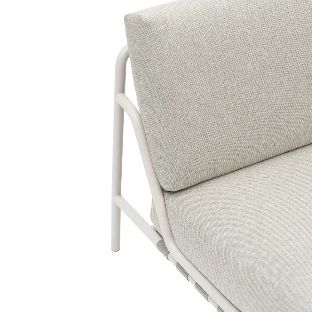 Lounge Sofa Settle 2-seater Laze 1/Grey