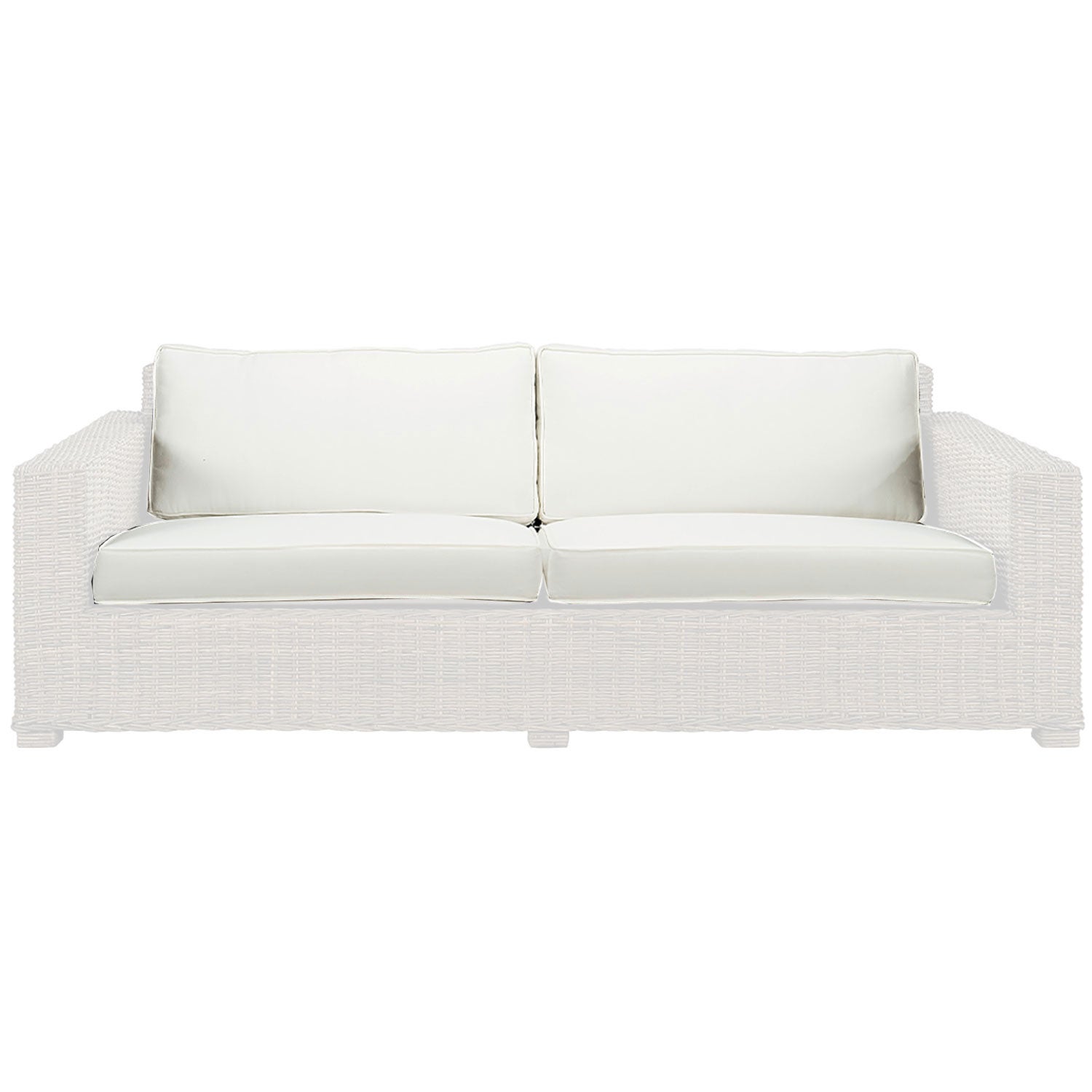 Hudson 3-seters sofa med pute Nature