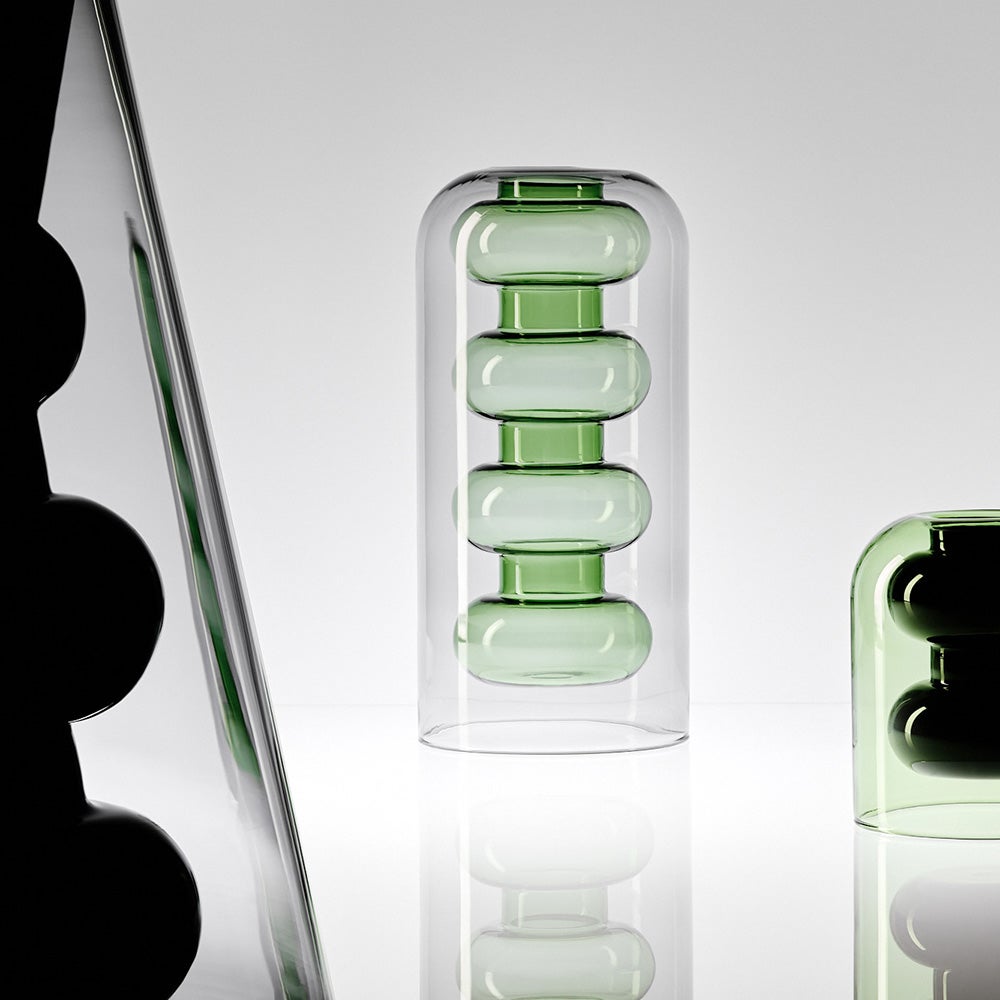  Bump Vase Høy Grønn