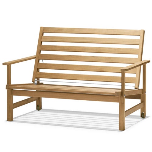 2-seters sofa teak 