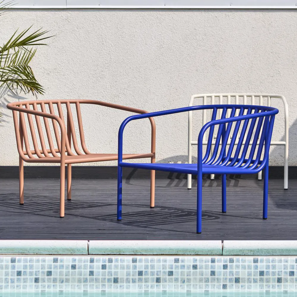 Bendt Lenestol Teddy Beige/Peach