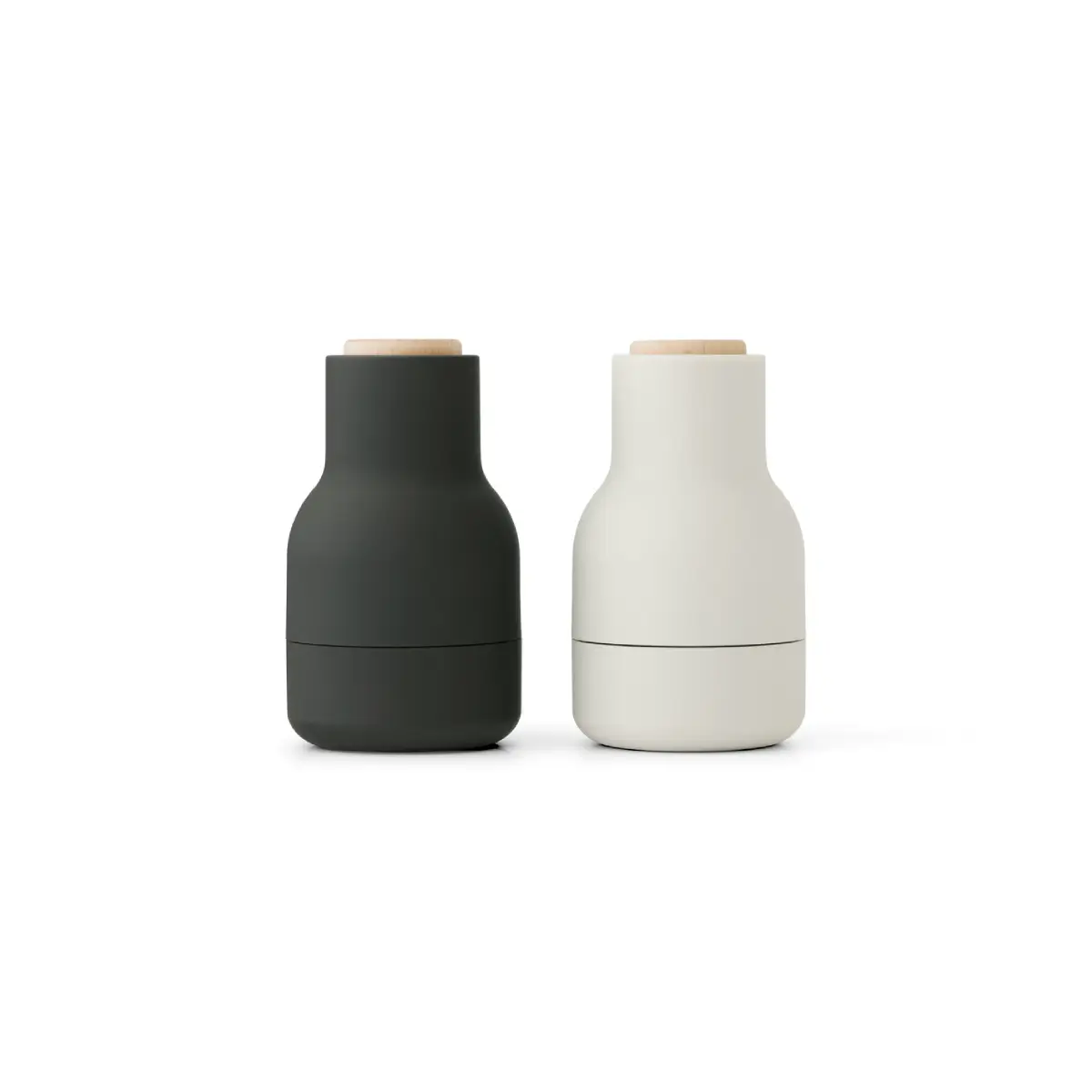 Audo CPH, Bottle Grinder 2-pakk Liten - Ask, Karbon / Bøk