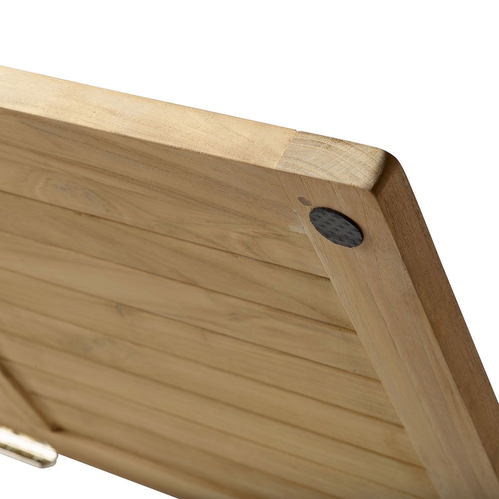 Classic Hyndeboks teak/hvid 