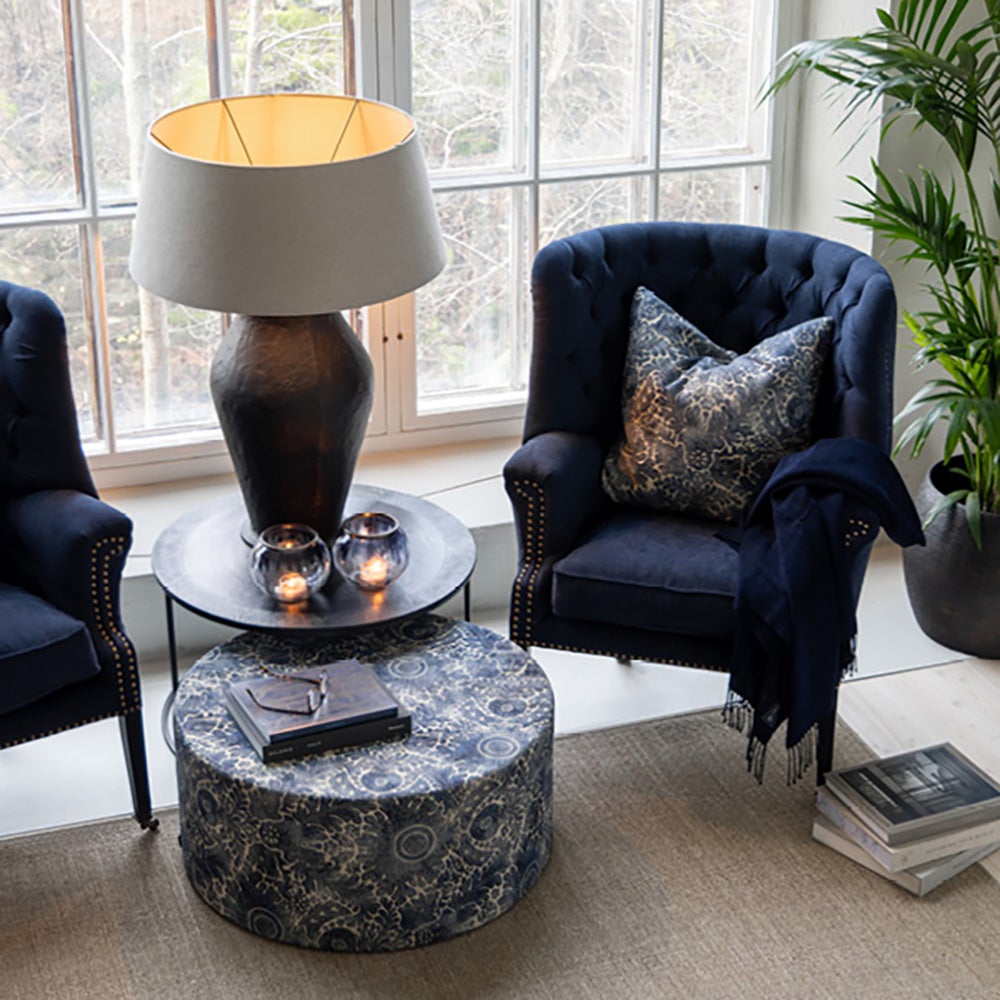 Churchtown Lenestol - Bare dyp blå