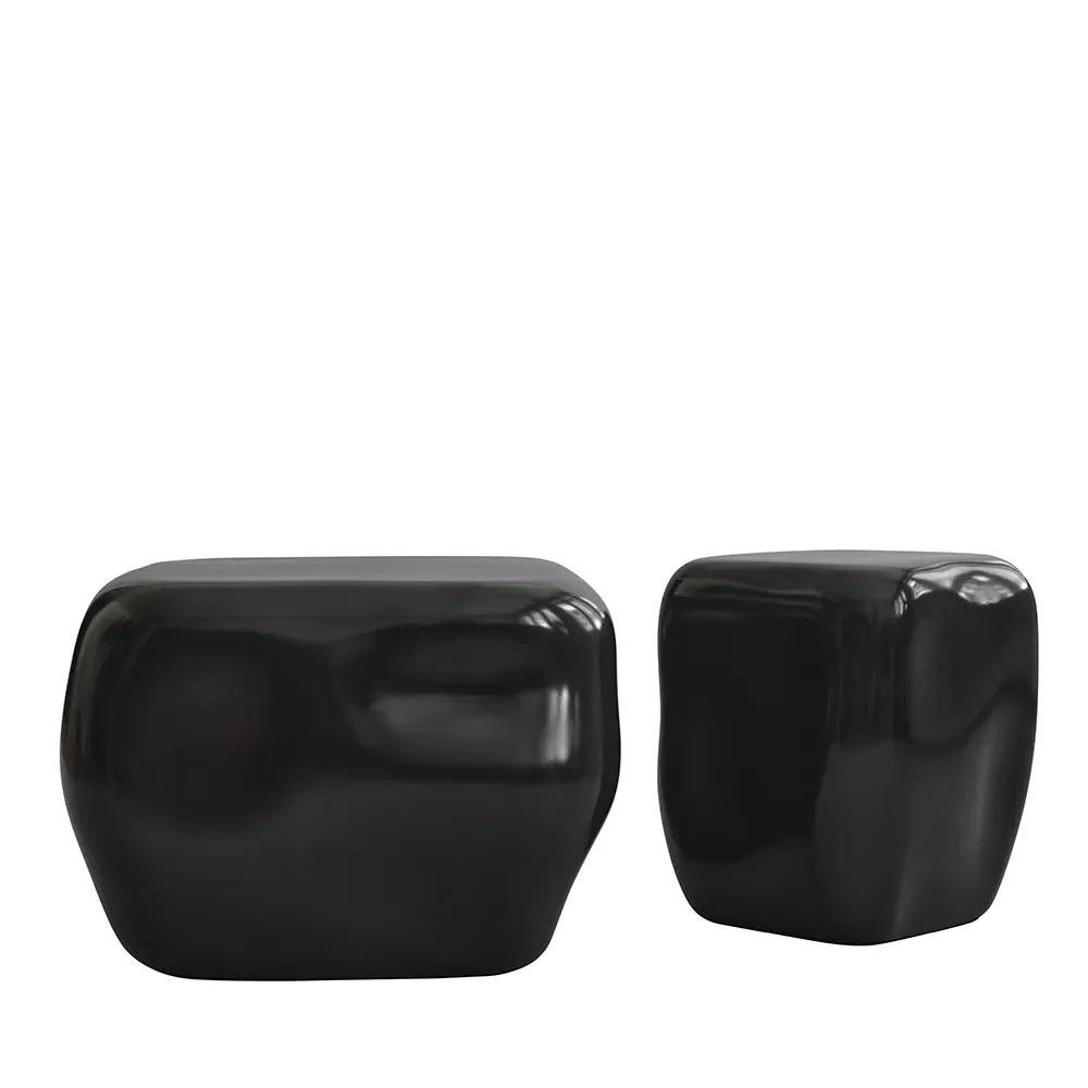 Ishi salongbord mini - Høyglasurkaffe