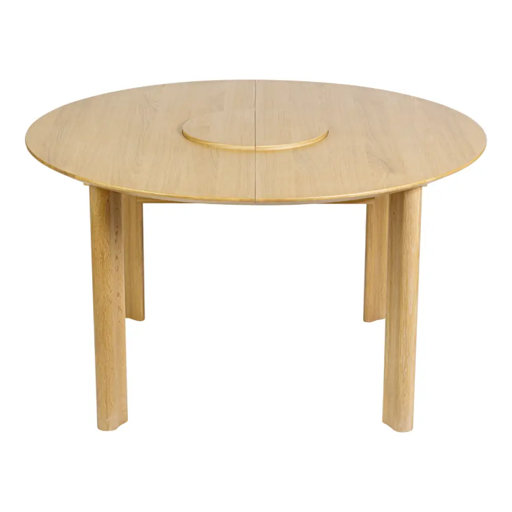 Comfort Circle Spisebord med uttrekk Oak