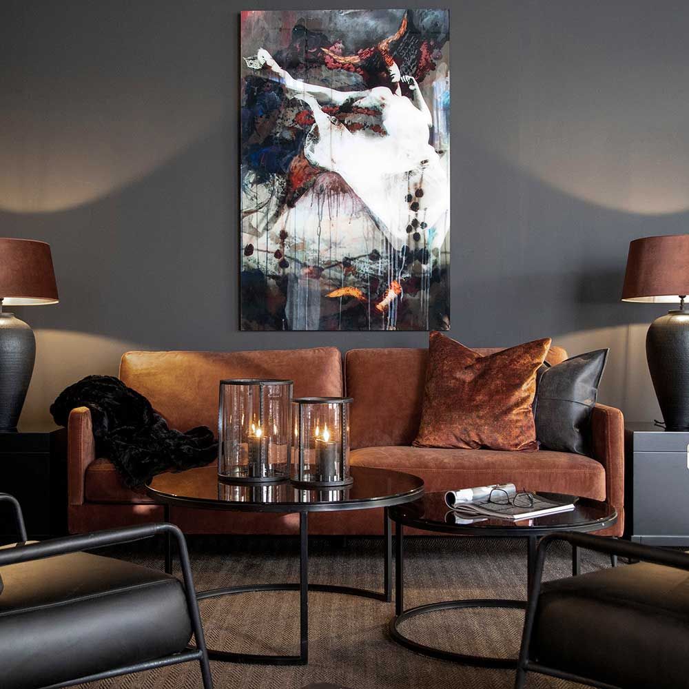 Andorra 3-seters sofa Velvet Hazel