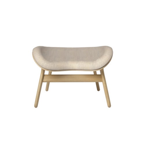 A Conversation Piece Ottoman Fotskammel Oak/White Sands