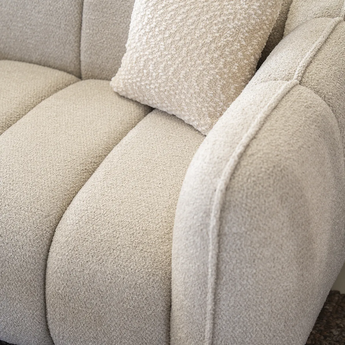 Sofa Cubetto (2,5-seter) Taupe