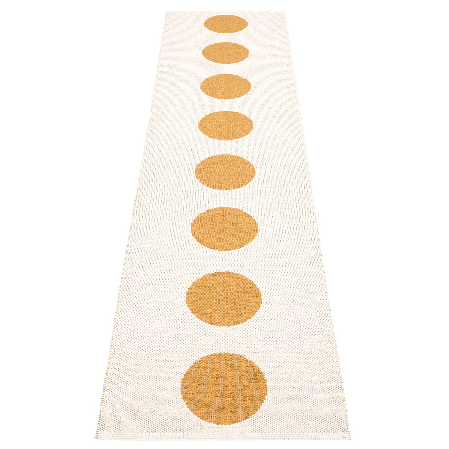 Vera matte 70x300 cm ochre / vanilla 