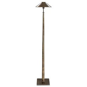 Positano gulvlampe Brass Antique Artwood