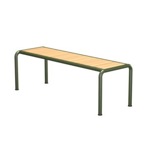 AVANTI benk medium furu/olivengrønn