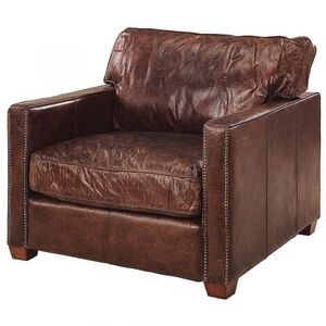 Lenestol Viscount Leather Vintage Cigar Artwood