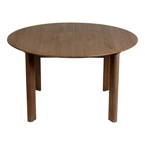 Comfort Circle Spisebord med uttrekk Dark Oak