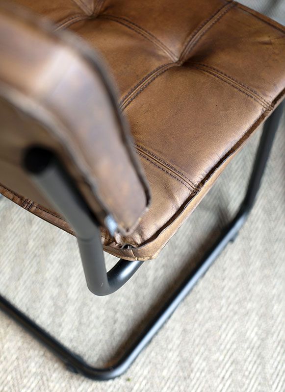 Carlos spisestol Light Brown Artwood