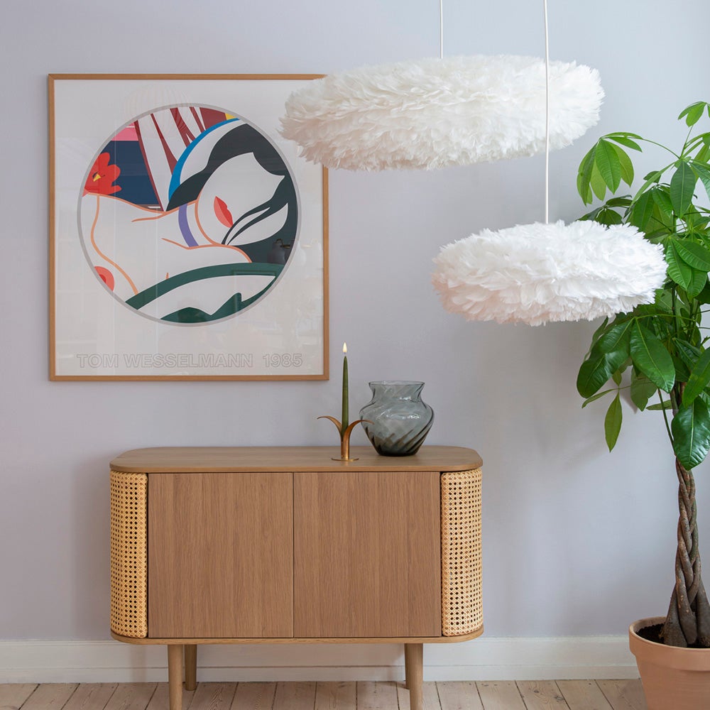 Eos Esther lampeskjerm Large Ø82 cm Light Blue