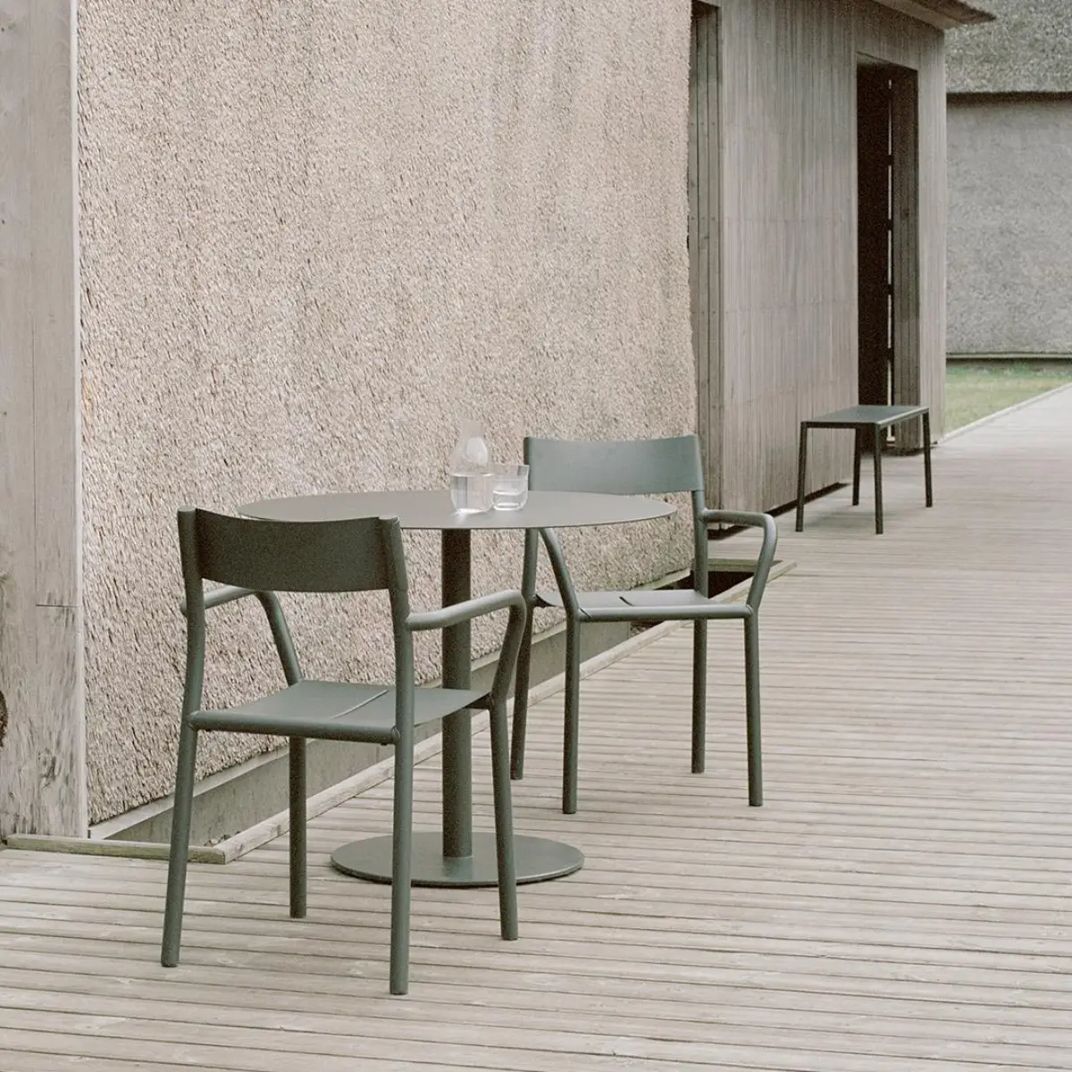 May Bistrobord Ø90cm Mørkegrønn