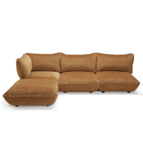 Sumo Hjørnesofa Velvet Recycled Almond