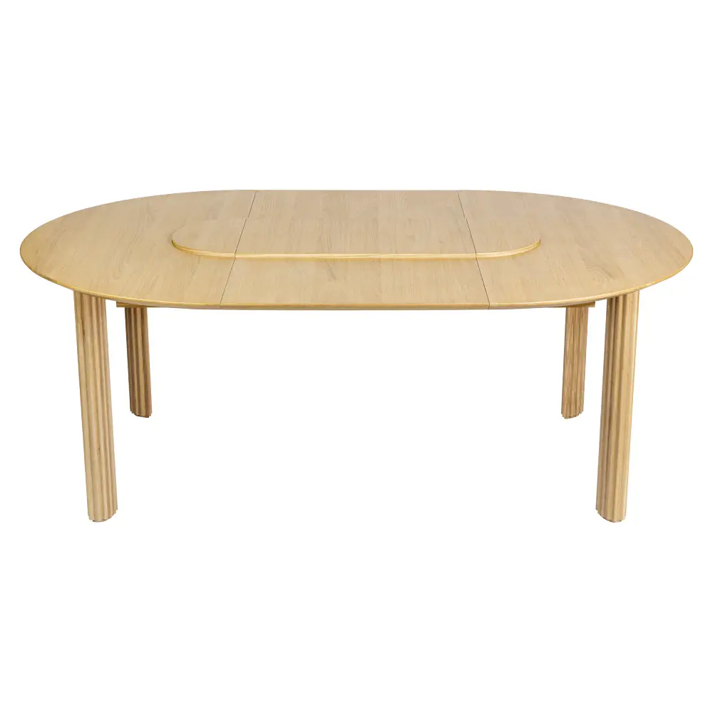 Comfort Circle Spisebord med uttrekk 132-202x132 Oak