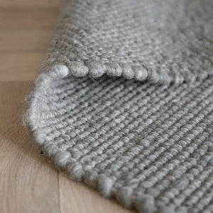 Auckland teppe Ø250 cm grå