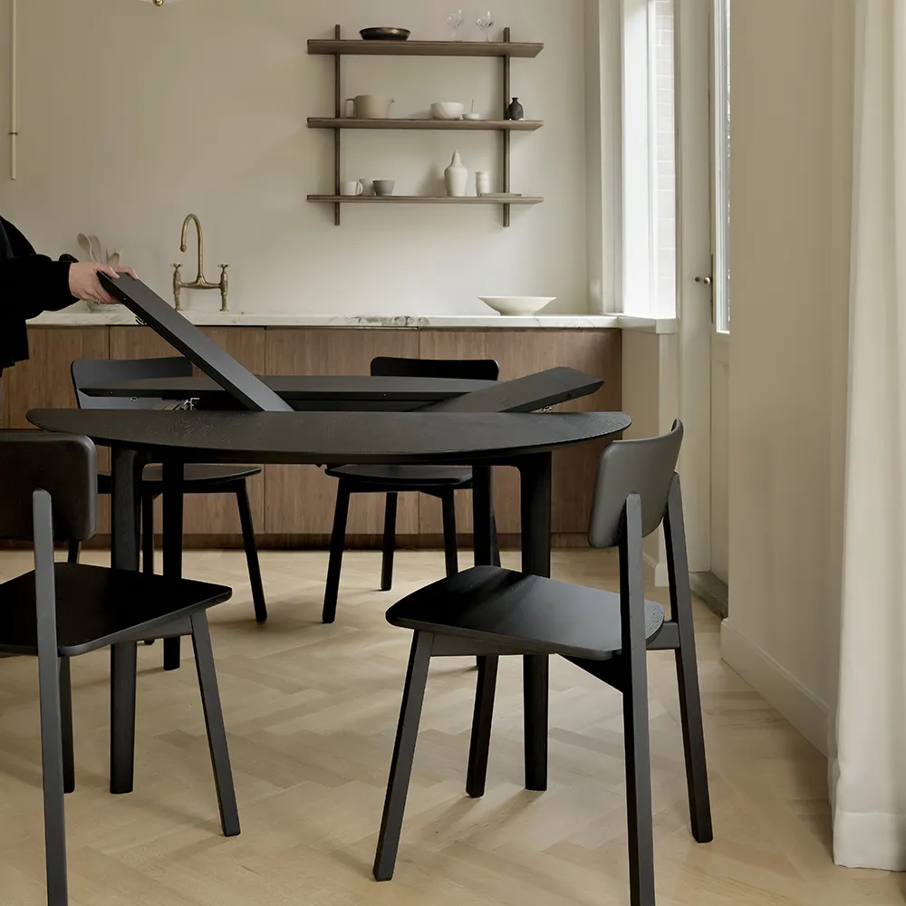 Casale Spisestol Eik svart