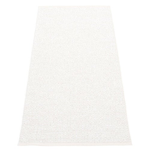 Svea matte 70x160 cm white metallic / white 