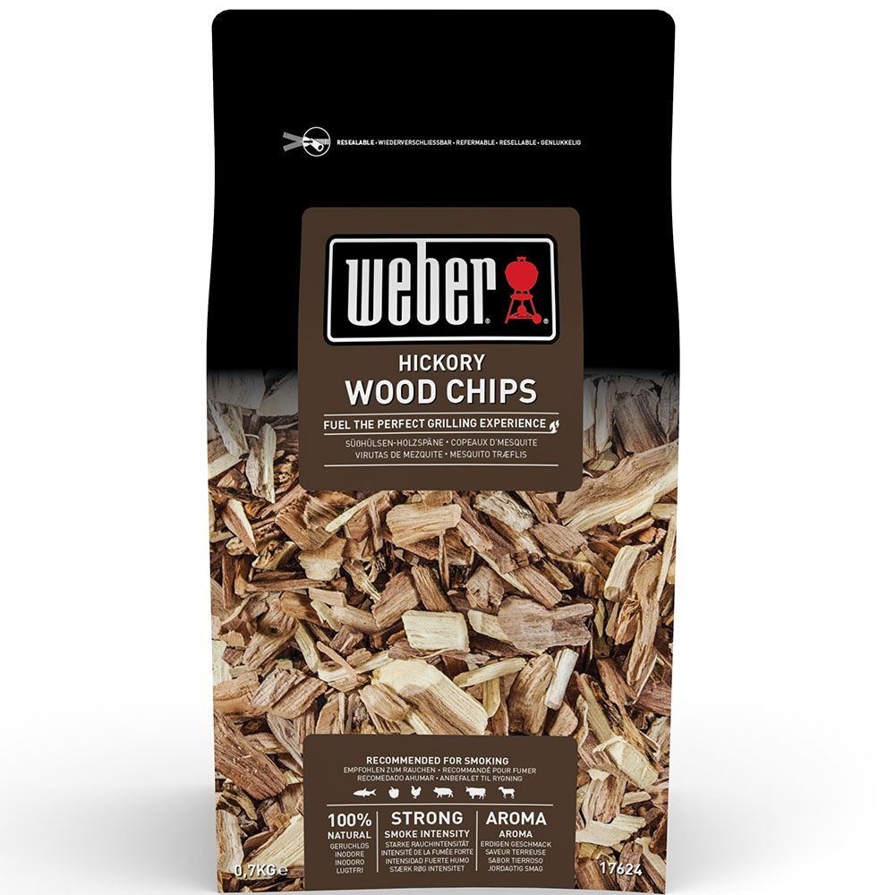 Weber, Røkeflis hickory 0,7 Kg Weber